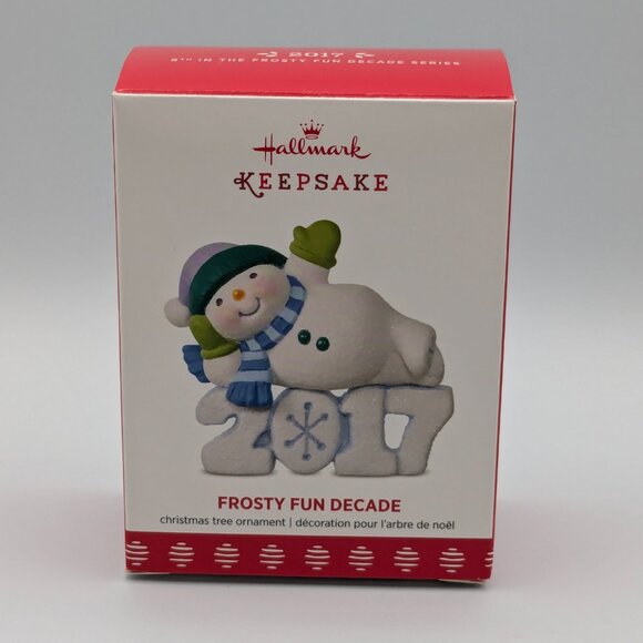 Hallmark Keepsake Frosty Fun Decade 2017 Christmas Ornament - Picture 7 of 9